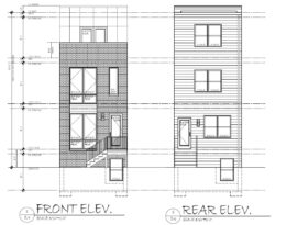 2506 North 12th Street. Front elevation. Credit: KCA Design Associates via the Planning Department of the City of Philadelphia