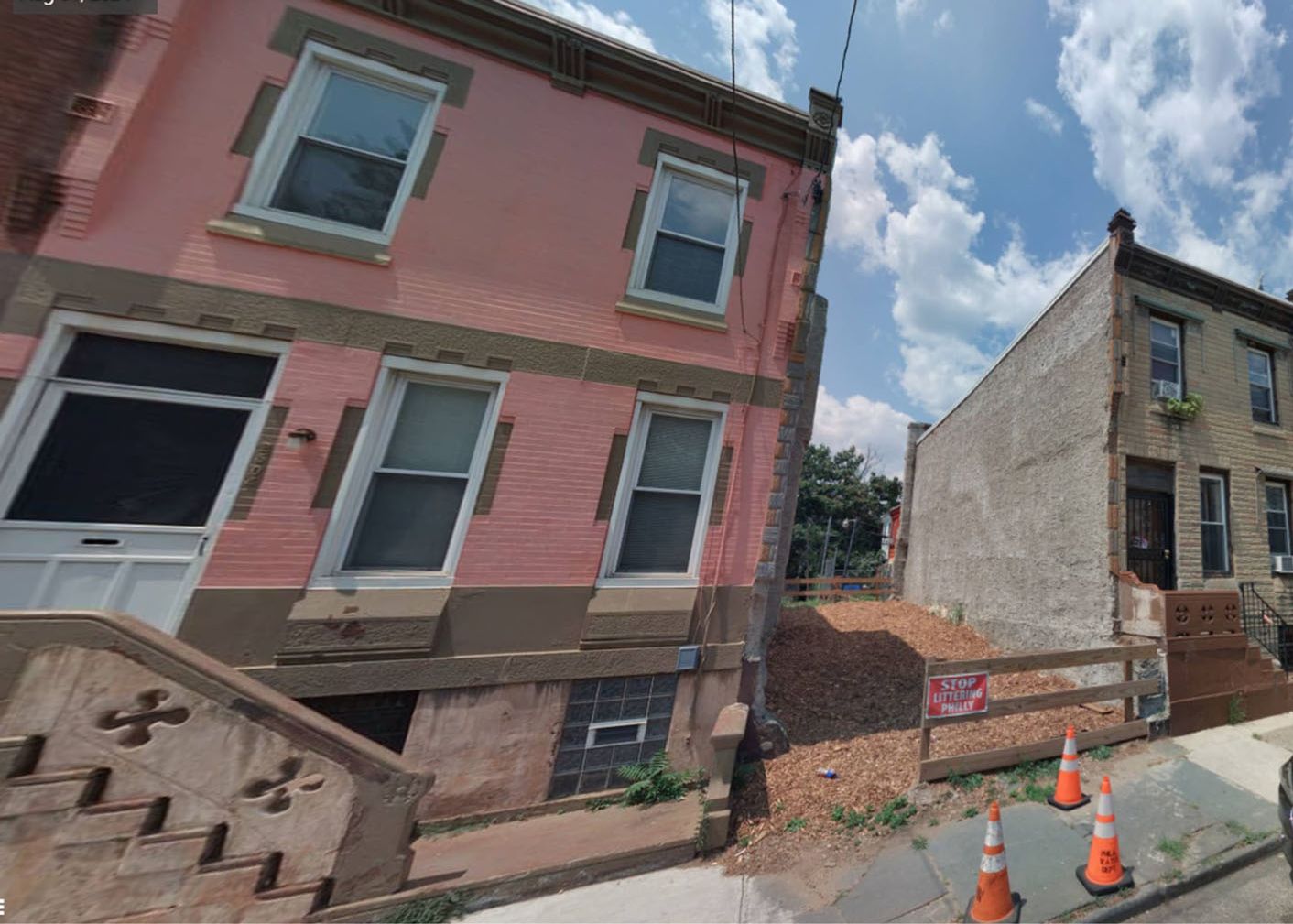 2506 North 12th Street. Site conditions prior to redevelopment. Credit: KCA Design Associates via the Planning Department of the City of Philadelphia