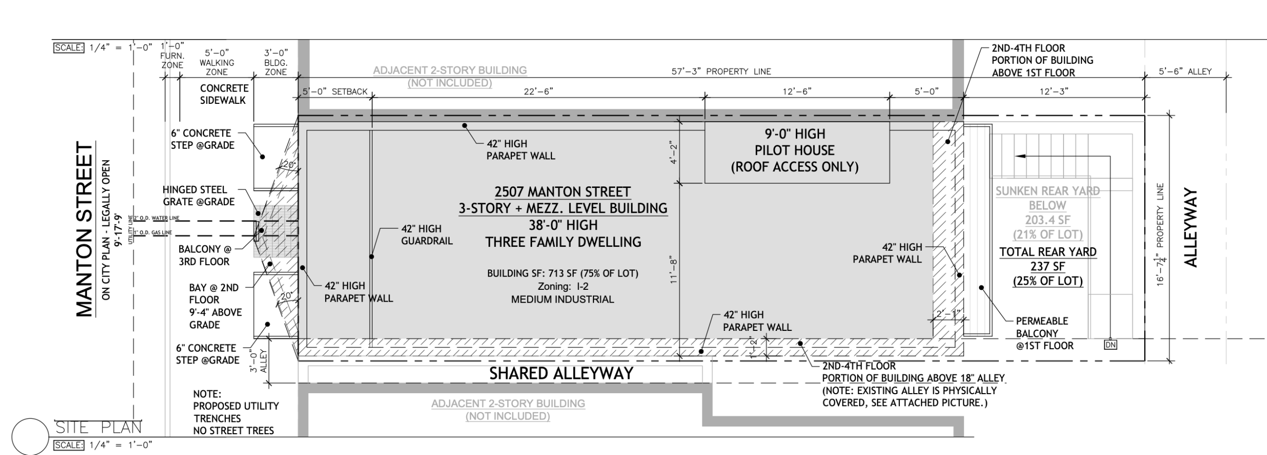 2507 Manton Street Plan