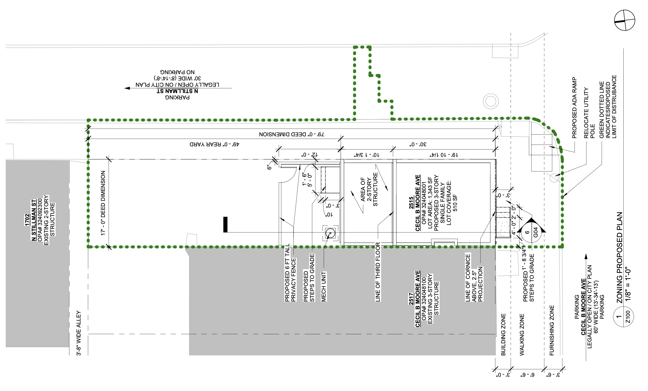 2515 Cecil B Moore Avenue Proposed Plan
