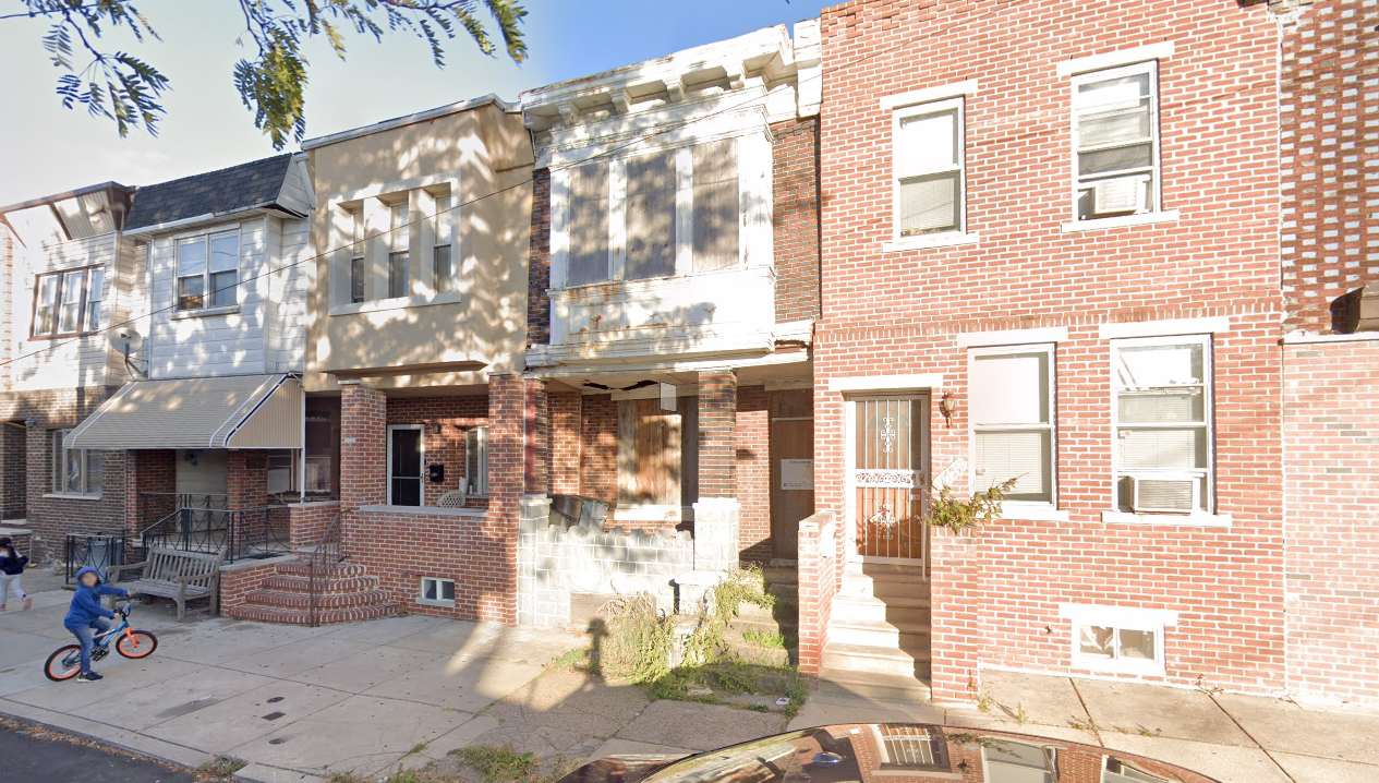2549 South 3rd Street, Philadelphia. Site conditions prior to redevelopment. Looking north. October 2019. Credit: Google Street View via Google Maps.