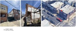 2549 South 3rd Street, Philadelphia. Site conditions prior to redevelopment. Credit: A2 Design Group via a zoning permit submitted to the City of Philadelphia.