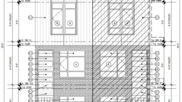 2624 Tilton Street. Building elevations. Credit: Supreme Architects via the City of Philadelphia