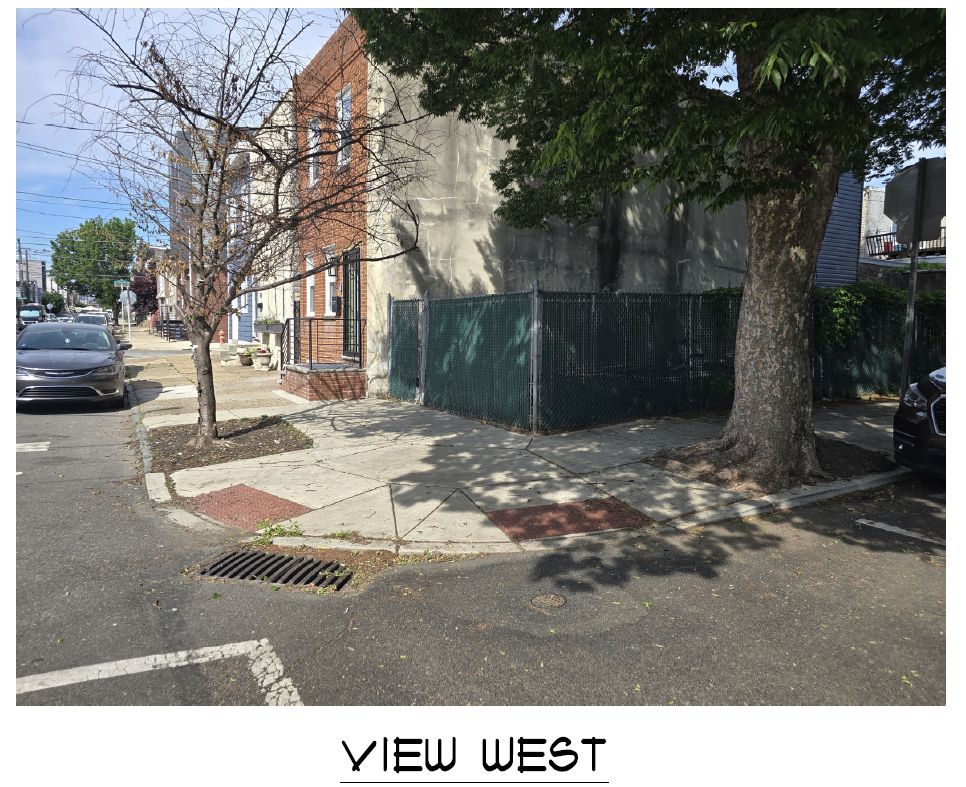 2632 Tulip Street, Philadelphia. Site conditions prior to redevelopment. Credit: Here's The Plan, LLC via a zoning permit submitted to the City of Philadelphia.