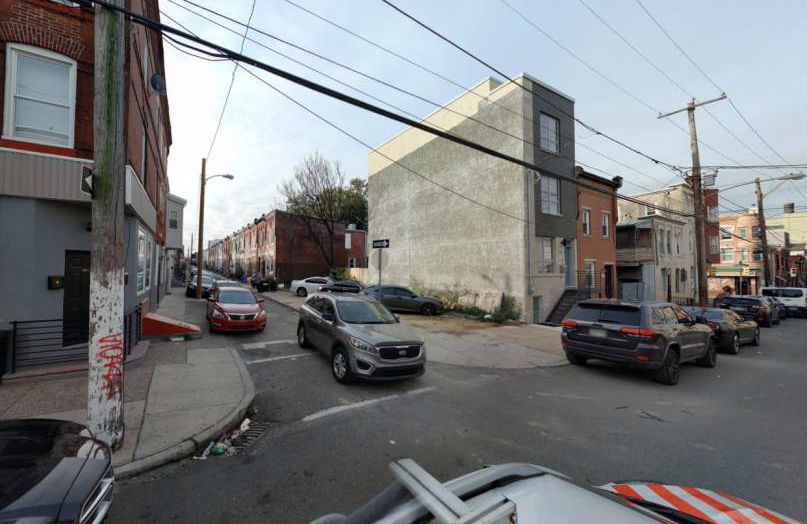 2828 Master Street. Site conditions prior to redevelopment. Credit: Moto Designshop via the City of Philadelphia
