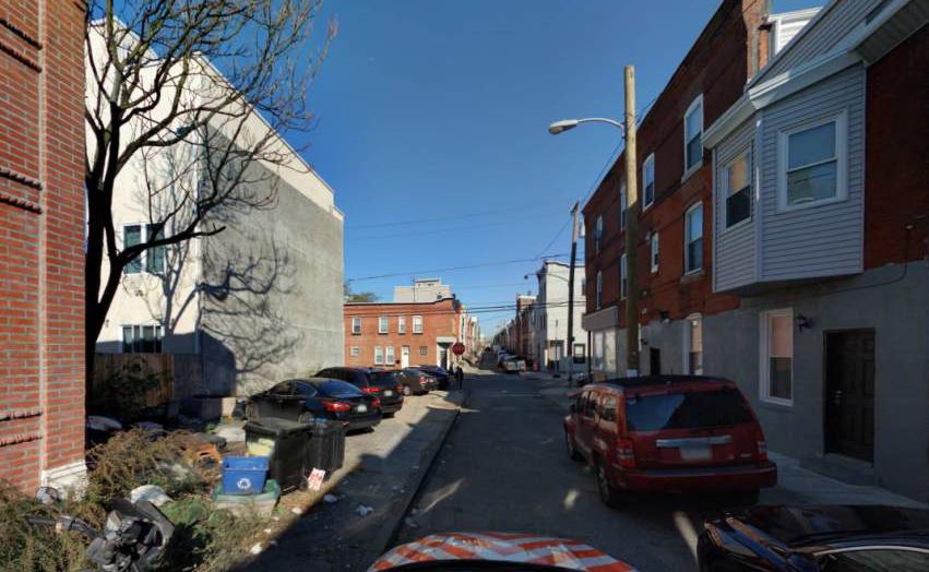 2828 Master Street. Site conditions prior to redevelopment. Credit: Moto Designshop via the City of Philadelphia