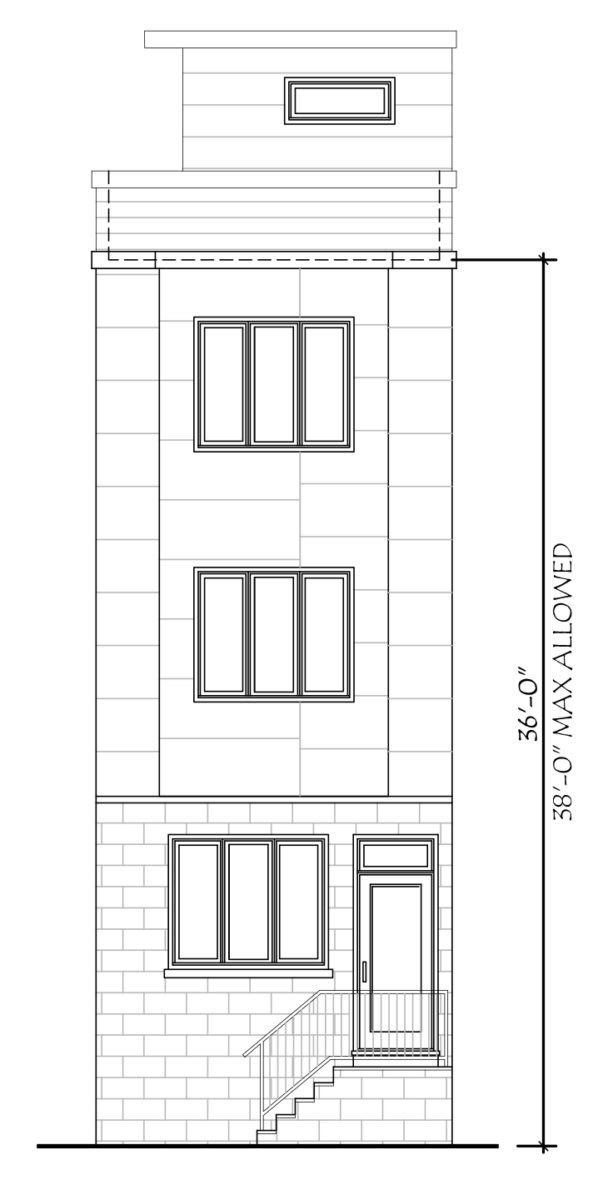 3026 Titan Street Elevation