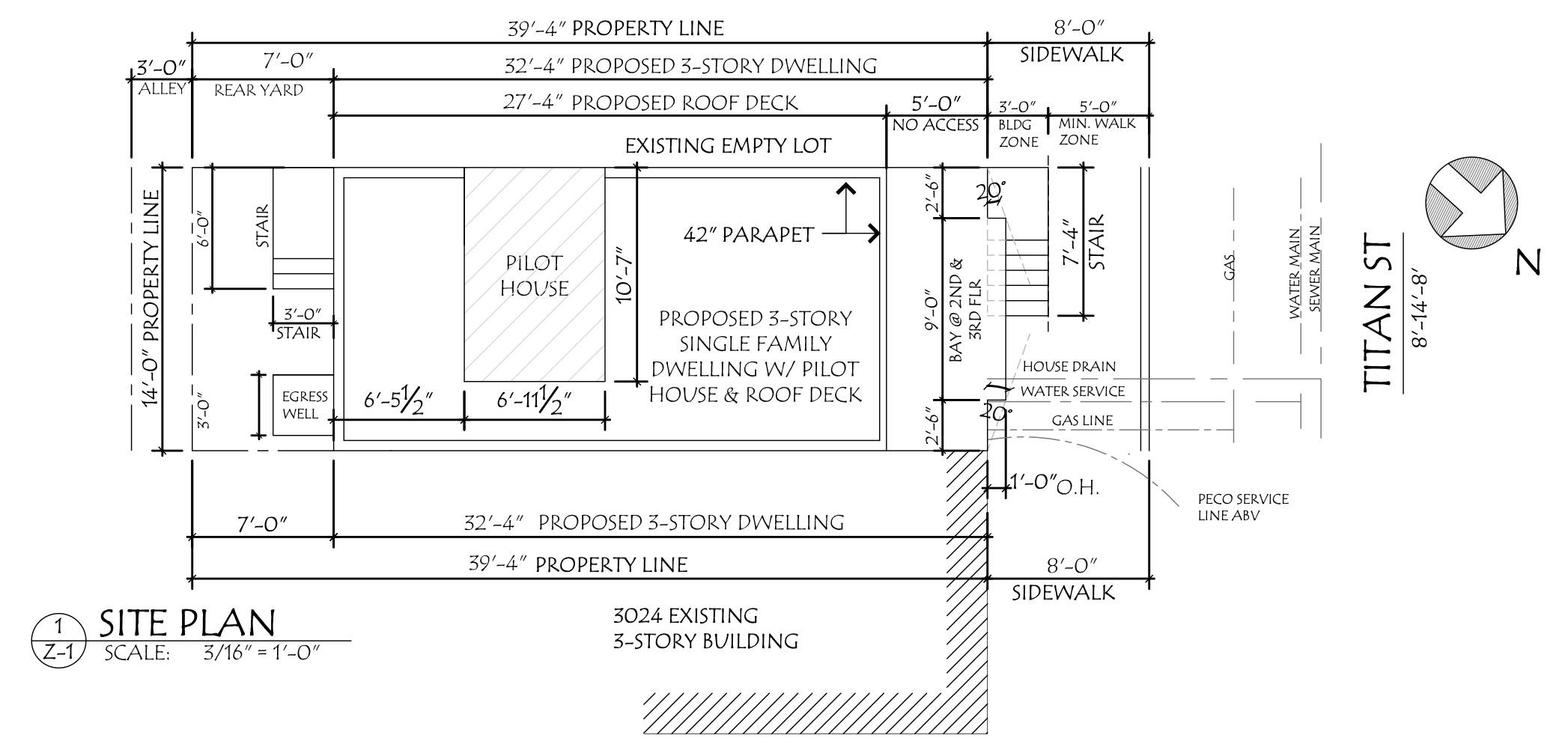 3026 Titan Street Plan