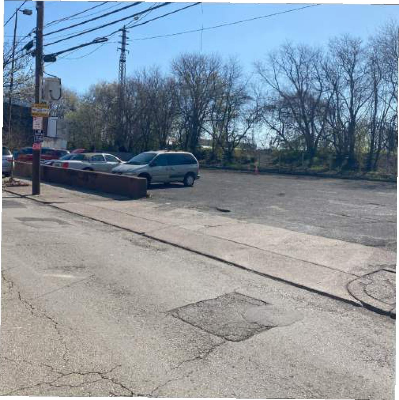 3033 Martha Street. Site conditions prior to redevelopment. Credit: Marshall Sabatini Architecture via the City of Philadelphia
