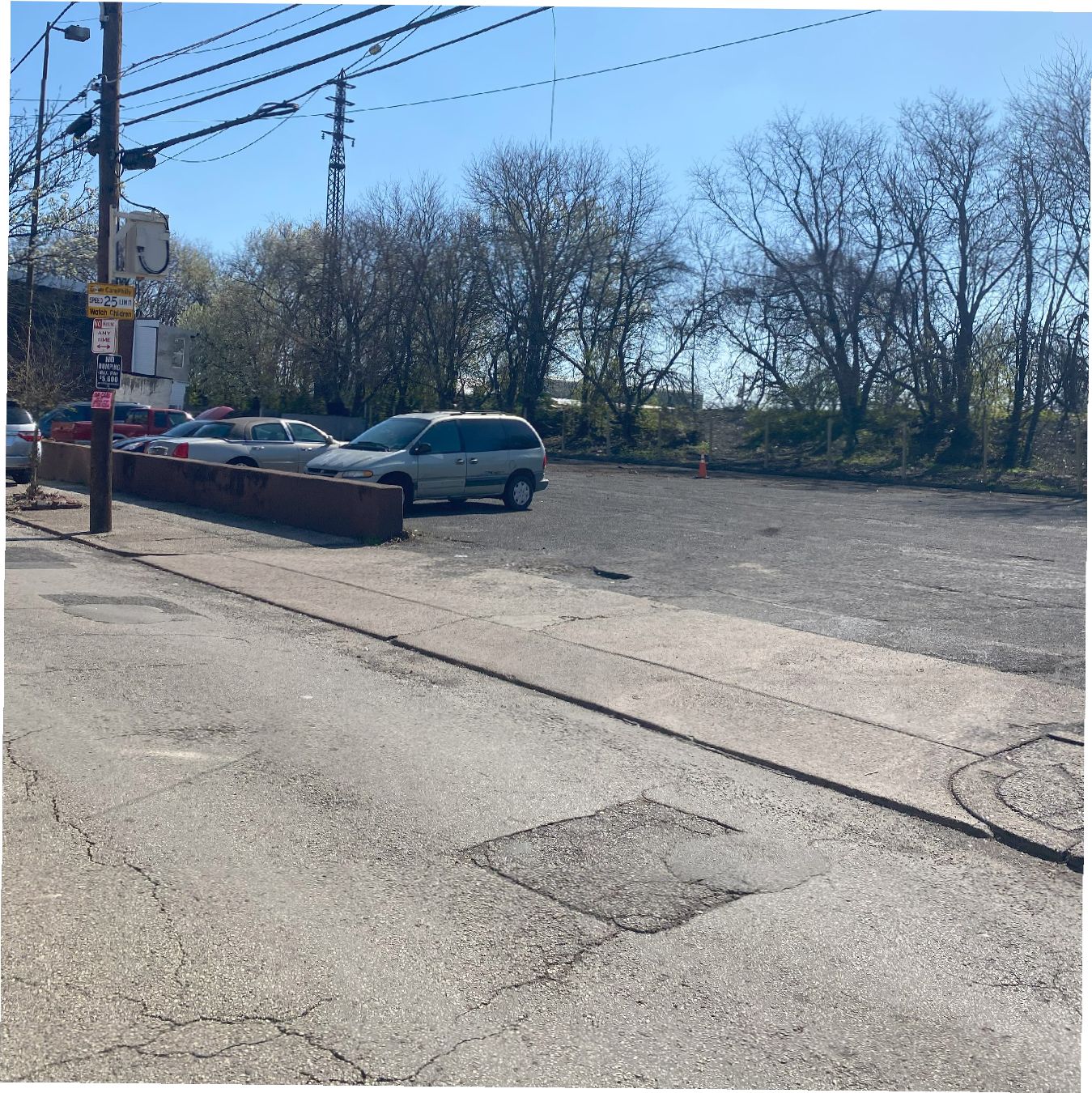 3035 Martha Street. Site conditions prior to redevelopment. Credit: Marshall Sabatini Architecture via the City of Philadelphia
