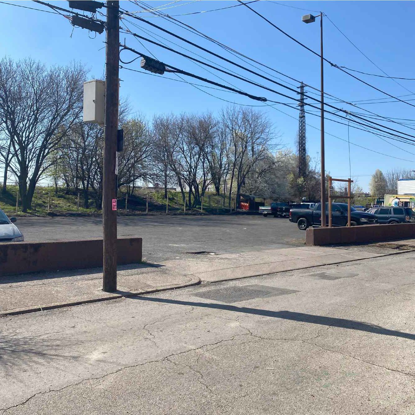3035 Martha Street. Site conditions prior to redevelopment. Credit: Marshall Sabatini Architecture via the City of Philadelphia