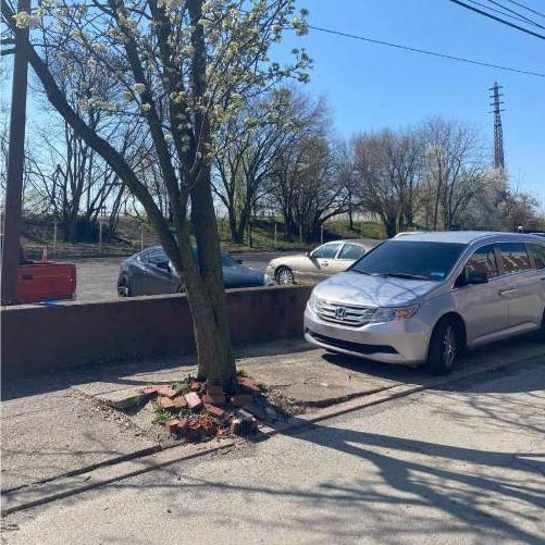 3047 Martha Street. Site conditions prior to redevelopment. Credit: Marshall Sabatini Architecture via the City of Philadelphia
