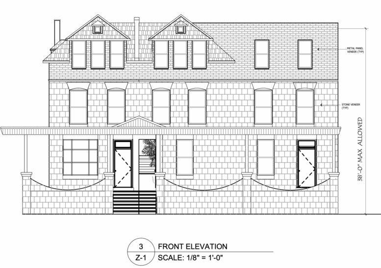 3513 North 23rd Street Front Elevation