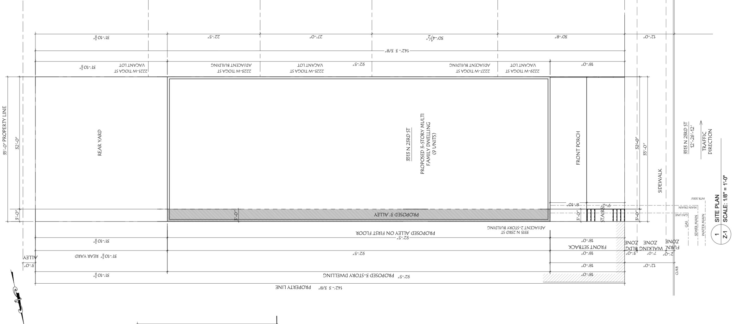 3513 North 23rd Street Plan