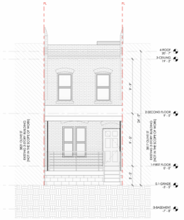 3819 Olive Street Elevation