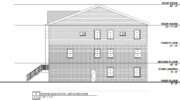 4612 Millett Street, Philadelphia. Proposed building elevation. Credit: JLS Architects via a zoning permit submitted to the City of Philadelphia.