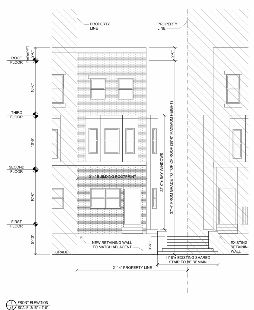4629 Wayne Avenue Elevation