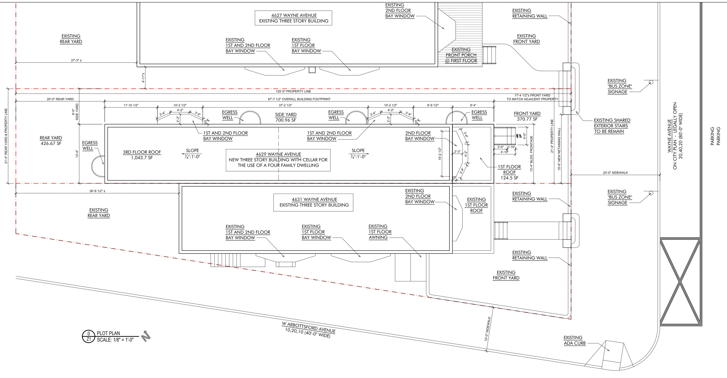 4629 Wayne Avenue Plan