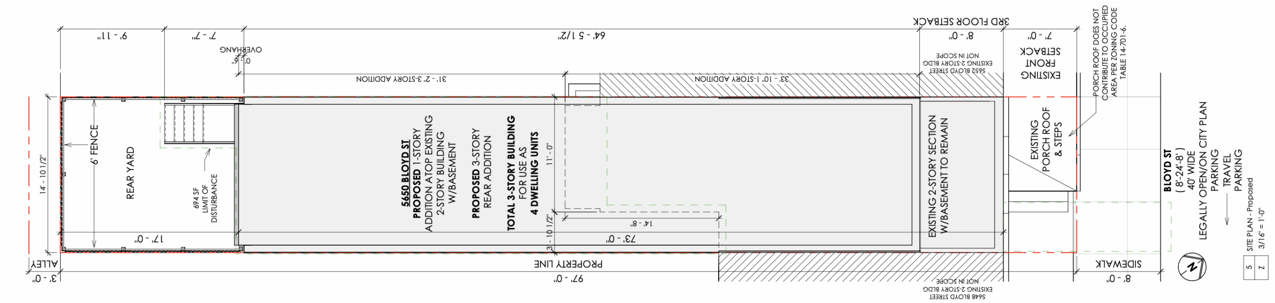 5650 Bloyd Street Plan