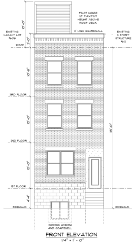 610 Norris Street Front Elevation