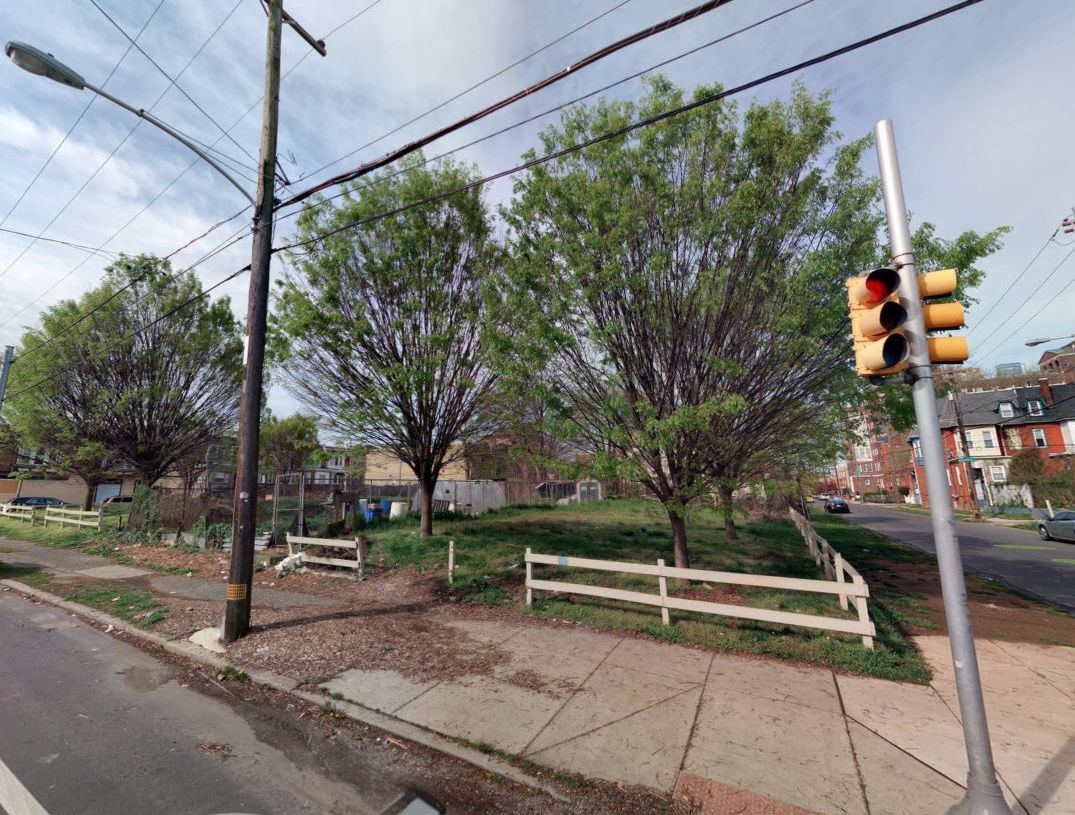 828 North 40th Street. Site conditions prior to redevelopment. Credit: Plato Studio via the City of Philadelphia