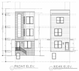 1211 West Cumberland Street Elevations