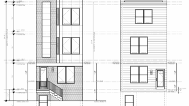 1211 West Cumberland Street Elevations