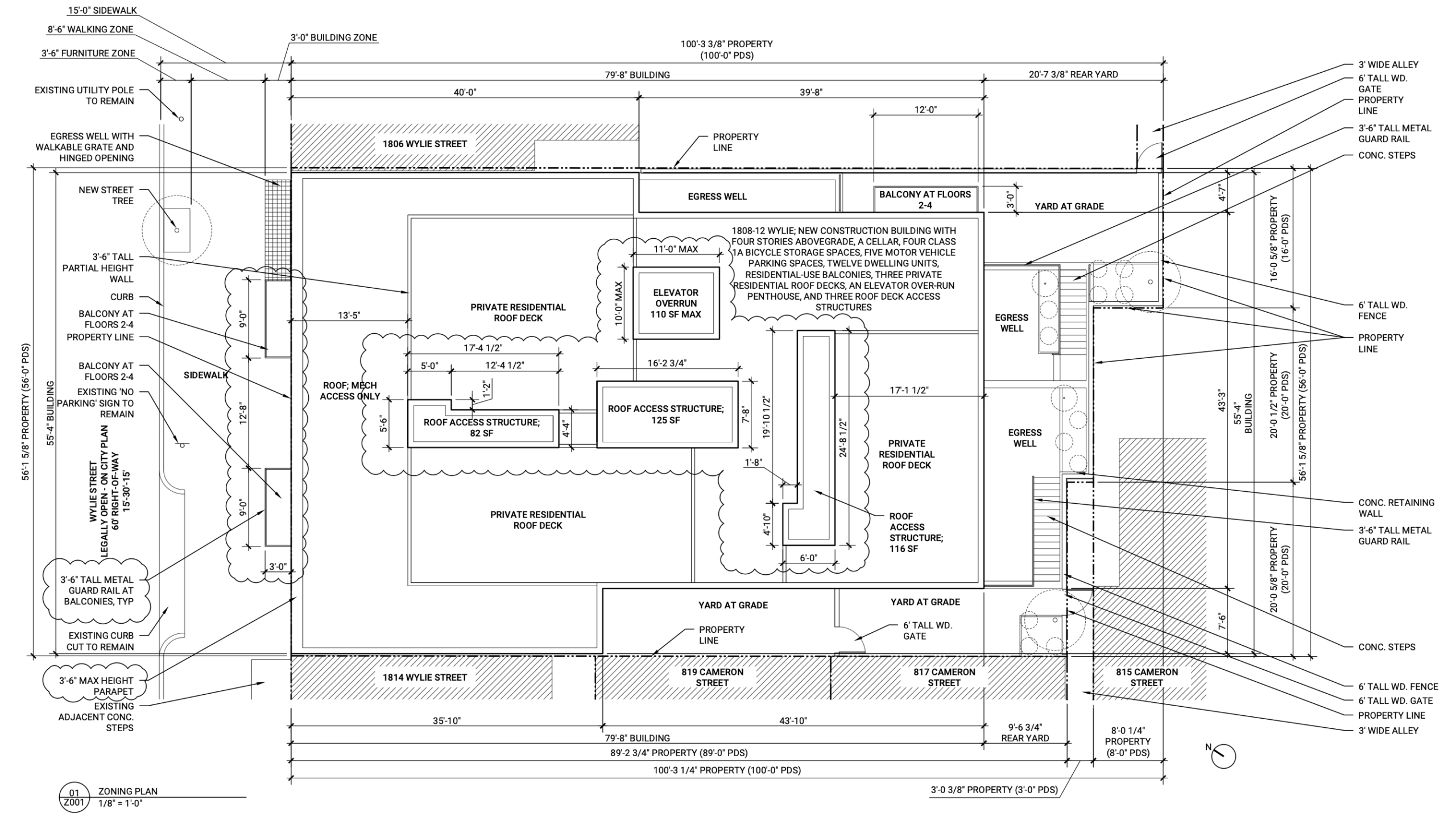 1808 Wylie Street Plan