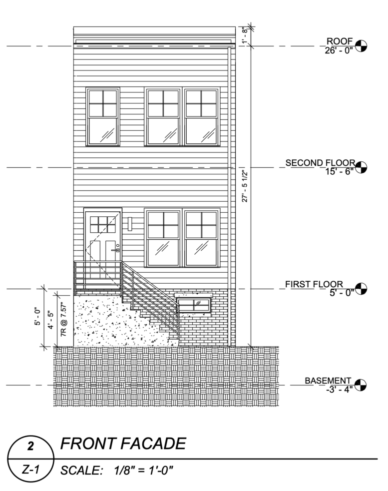 1932 Watkins Street Front Facade