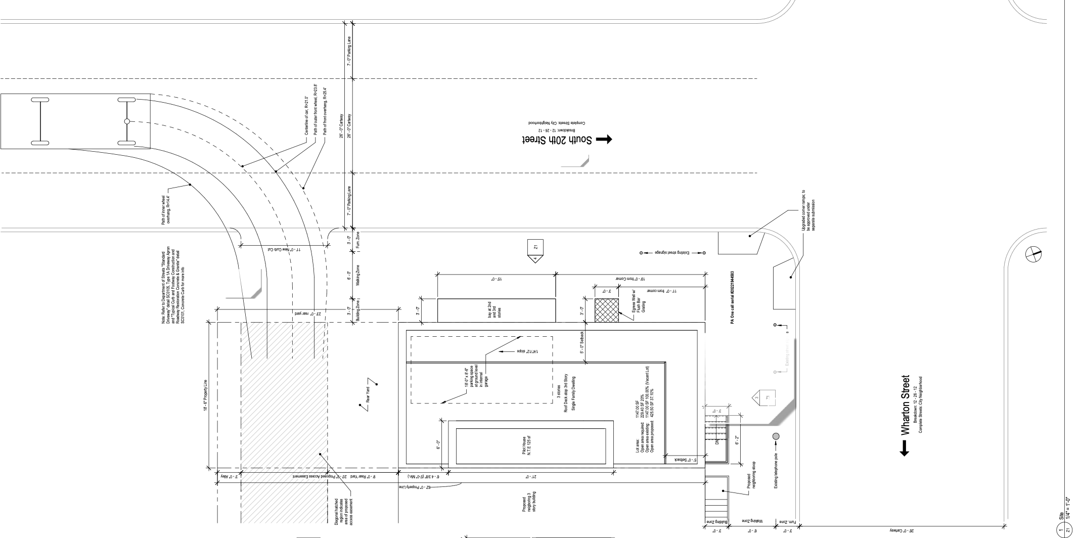 1940 Wharton Street Site
