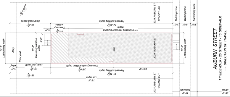 2029 East Auburn Street Plan