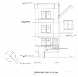 2212 North 58th Street Front Elevation