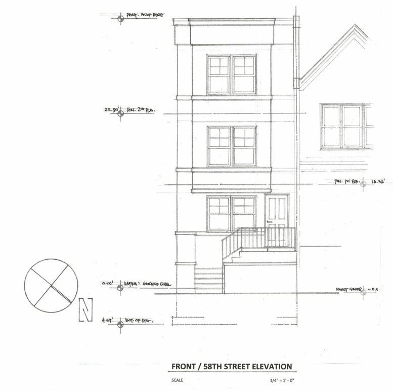 2212 North 58th Street Front Elevation