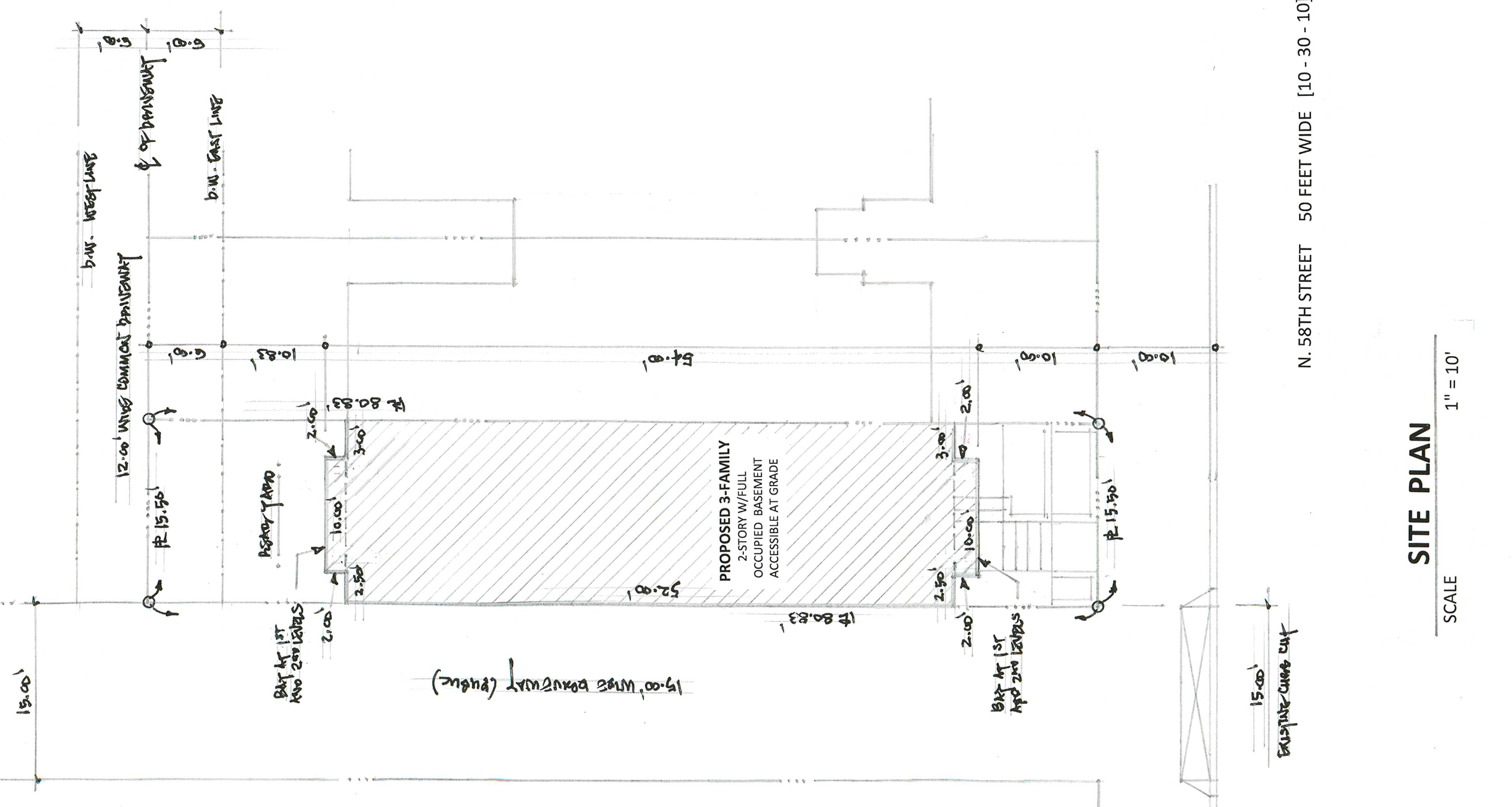 2212 North 58th Street Site Plan