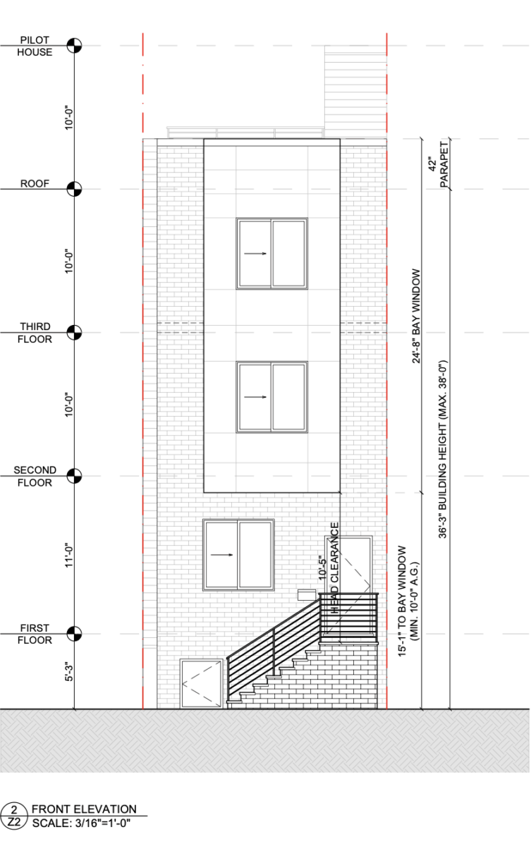 2213 North 7th Street Front Elevation
