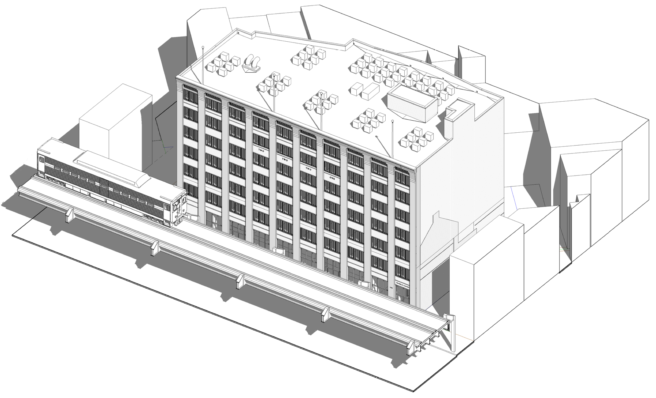 2221 North Front Street 3D Drawing 2