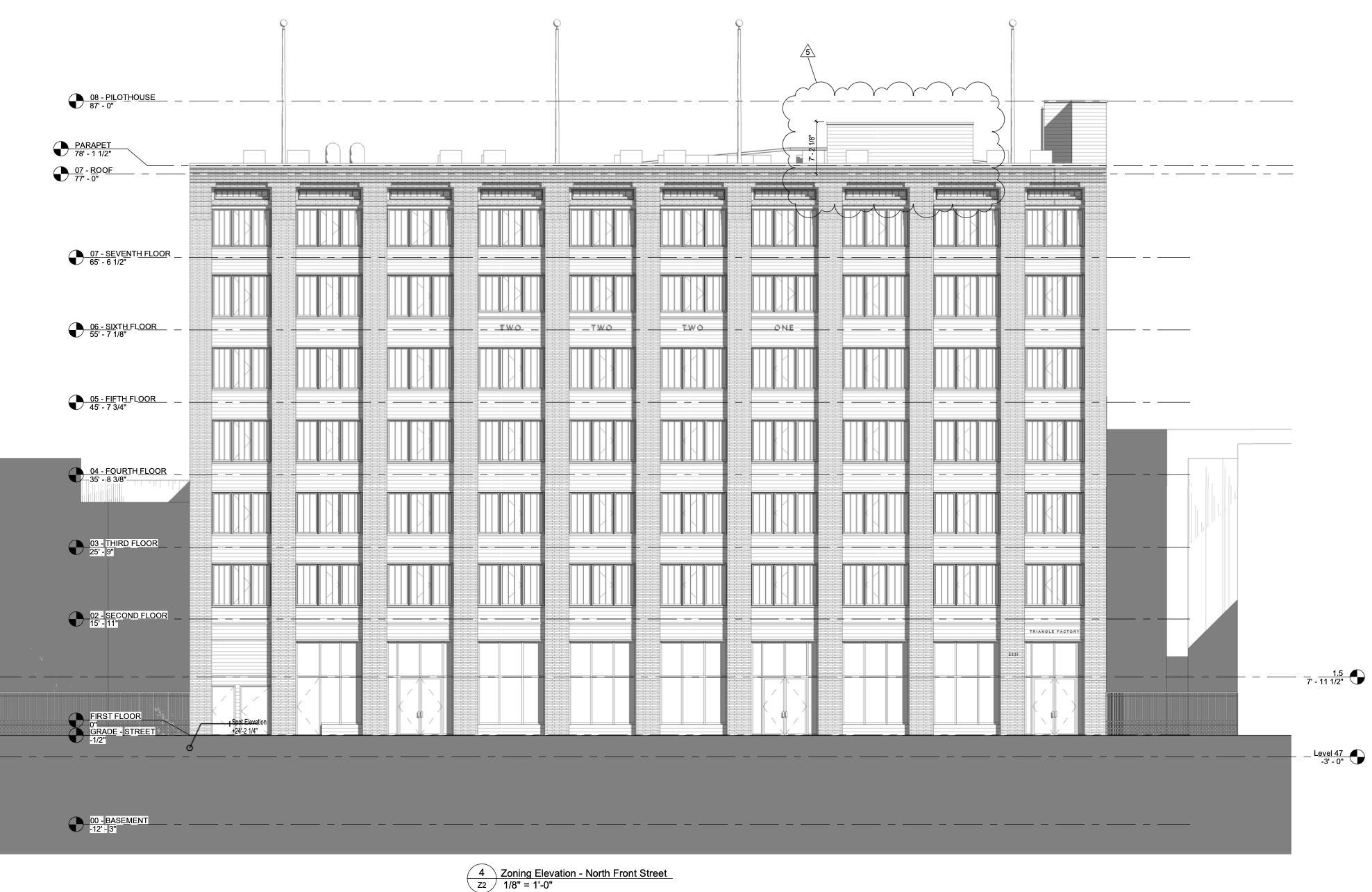 2221 North Front Street First Elevation