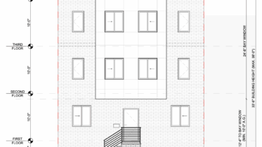 2239-41 North Franklin Street Front Elevation
