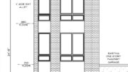 2620 East Harold Street. Front building elevation. Credit: Here's The Plan, LLC via the City of Philadelphia