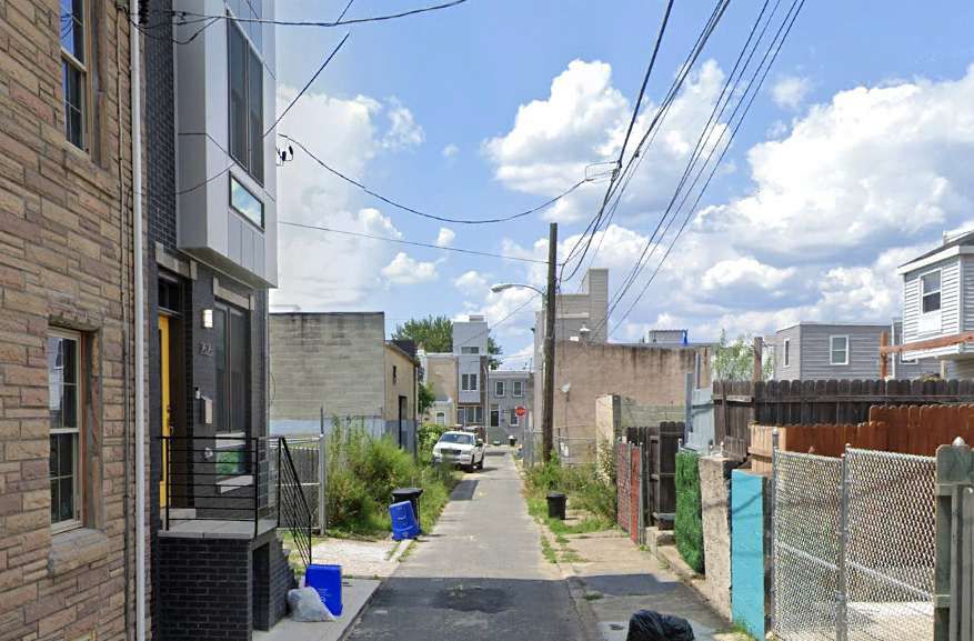 2622 East Harold Street. Site conditions prior to redevelopment. Credit: Here's The Plan, LLC via the City of Philadelphia