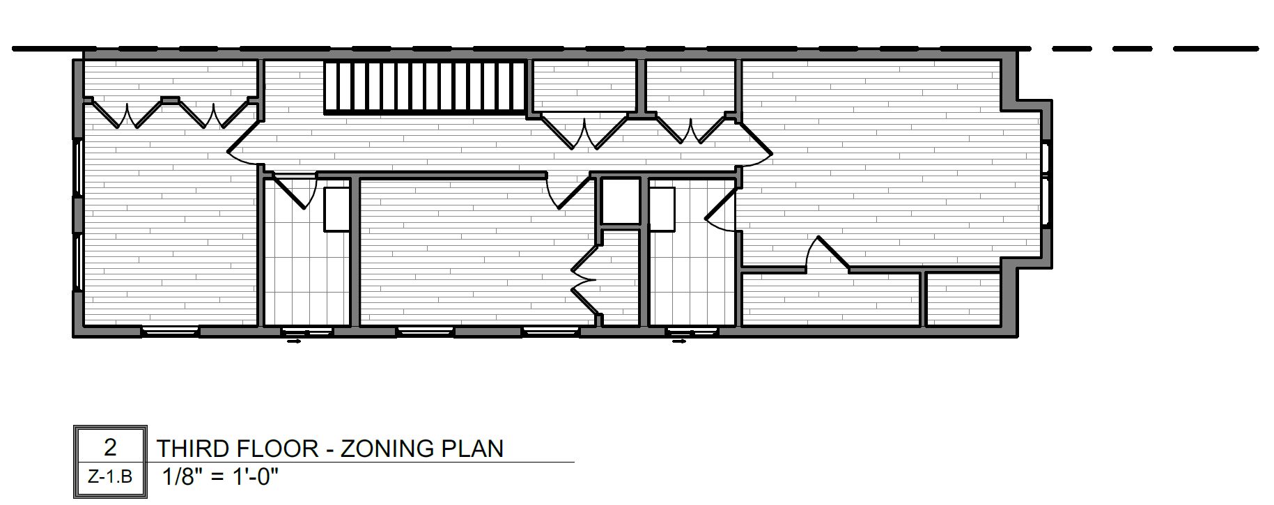 4614 Millett Street. Third floor plan. Credit: JLS Architects via the City of Philadelphia