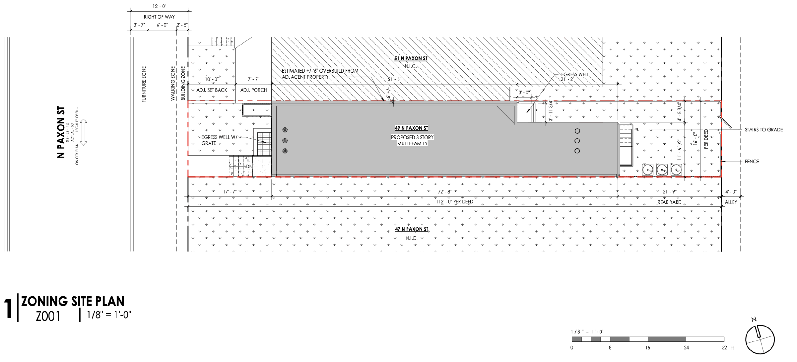 49 North Paxon Street Plan