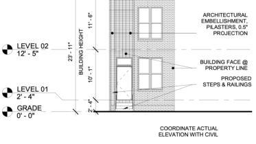 4957 Sheldon Street Elevation
