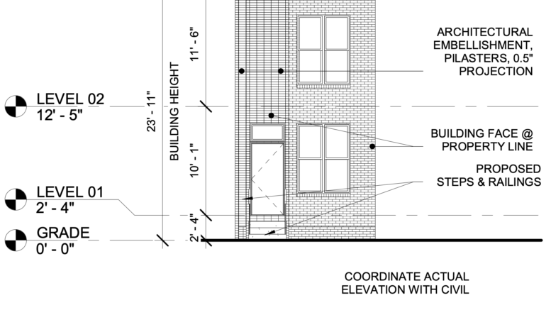 4957 Sheldon Street Elevation