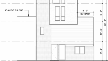 504-06 Carpenter Street North Elevation