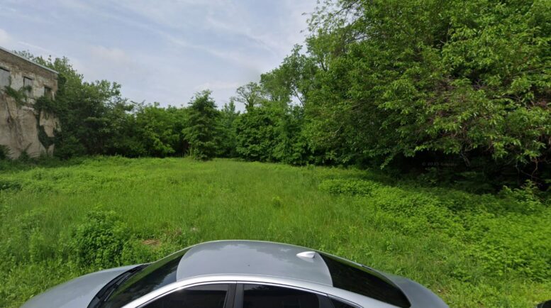 6115 Osceola Street. Site view prior to redevelopment. Looking northeast. May 2025. Credit: Google Street View via Google Maps