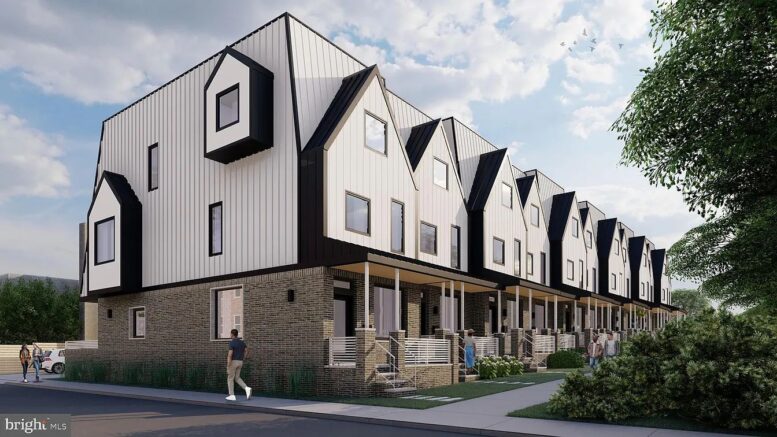 6115 Osceola Street. Building rendering. Credit: KJO Architecture via the City of Philadelphia