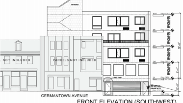 6225-27 Germantown Avenue Front Elevation