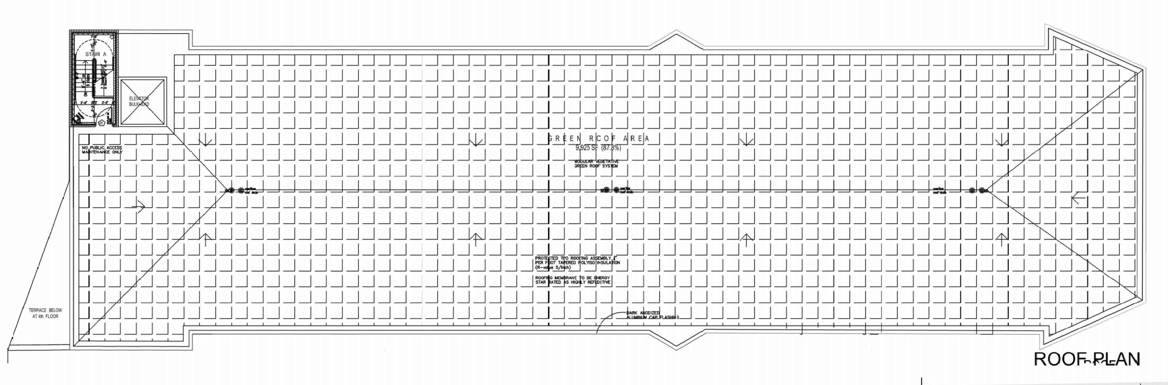 6225-27 Germantown Avenue Roof Plan