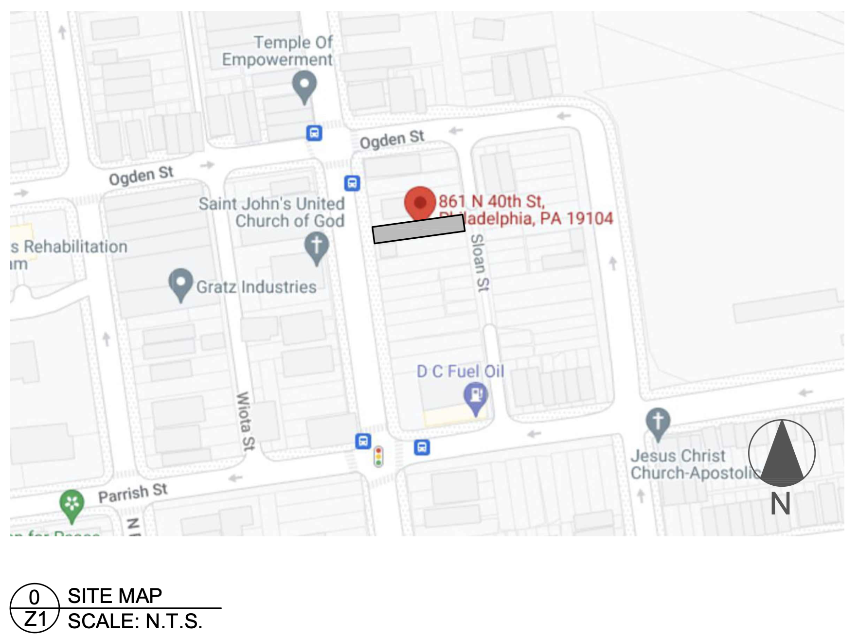 861 North 40th Street Site